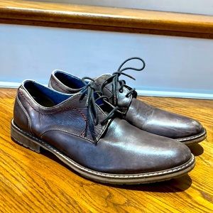 Ben Sherman Mens Shoes Oxfords Sz 9 Brown Leather